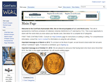Tablet Screenshot of coinfactswiki.com